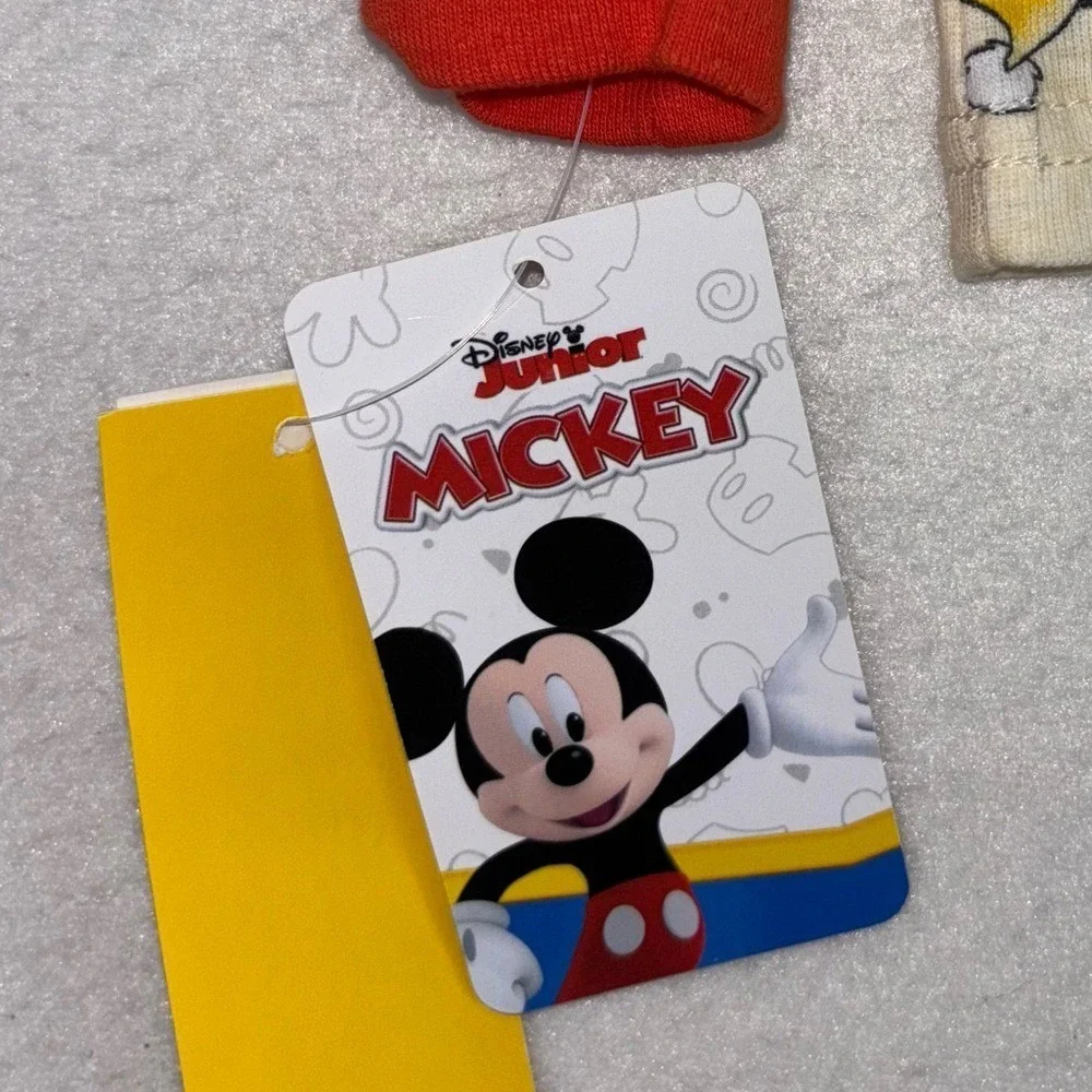 DISNEY‎ Christmas Mickey Mouse Pajama Set Toddler Pluto Long Sleeve NEW 2T